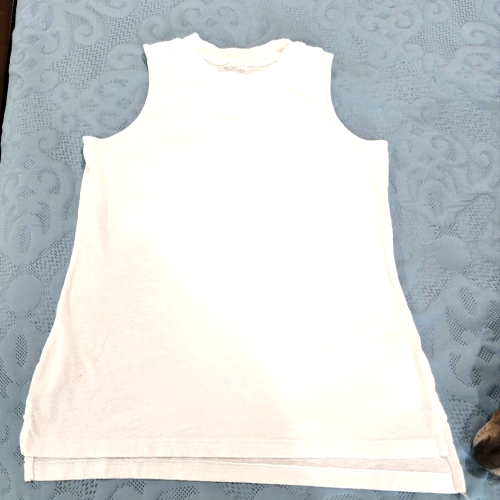 Rachel Zoe white sleeveless top